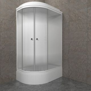 Душевая кабина Triton Коралл-Лайт Щ0000068948 правая 120x80 см профиль белый стекло градиент